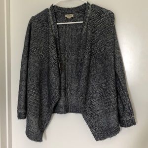Thick drape cardigan